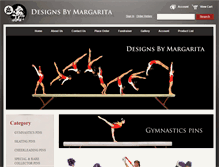 Tablet Screenshot of designsbymargarita.com